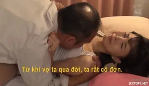 Cô con dâu thèm được bố... địt